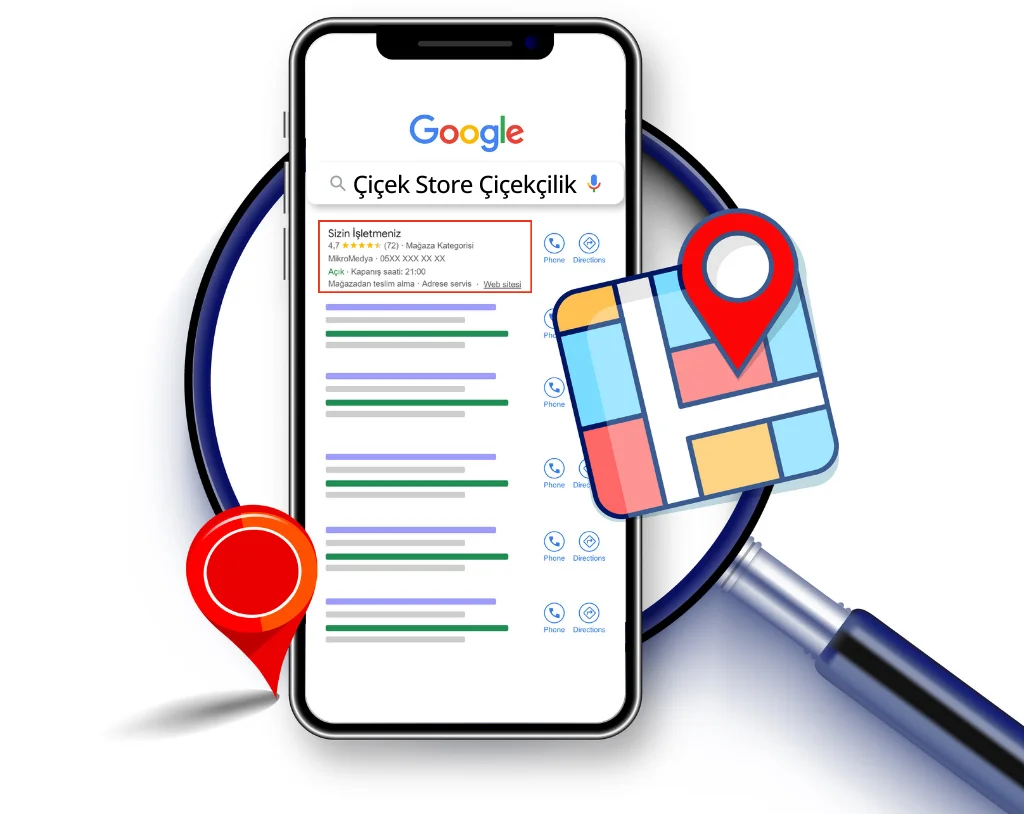 cicekstore cicekci harita kaydi01